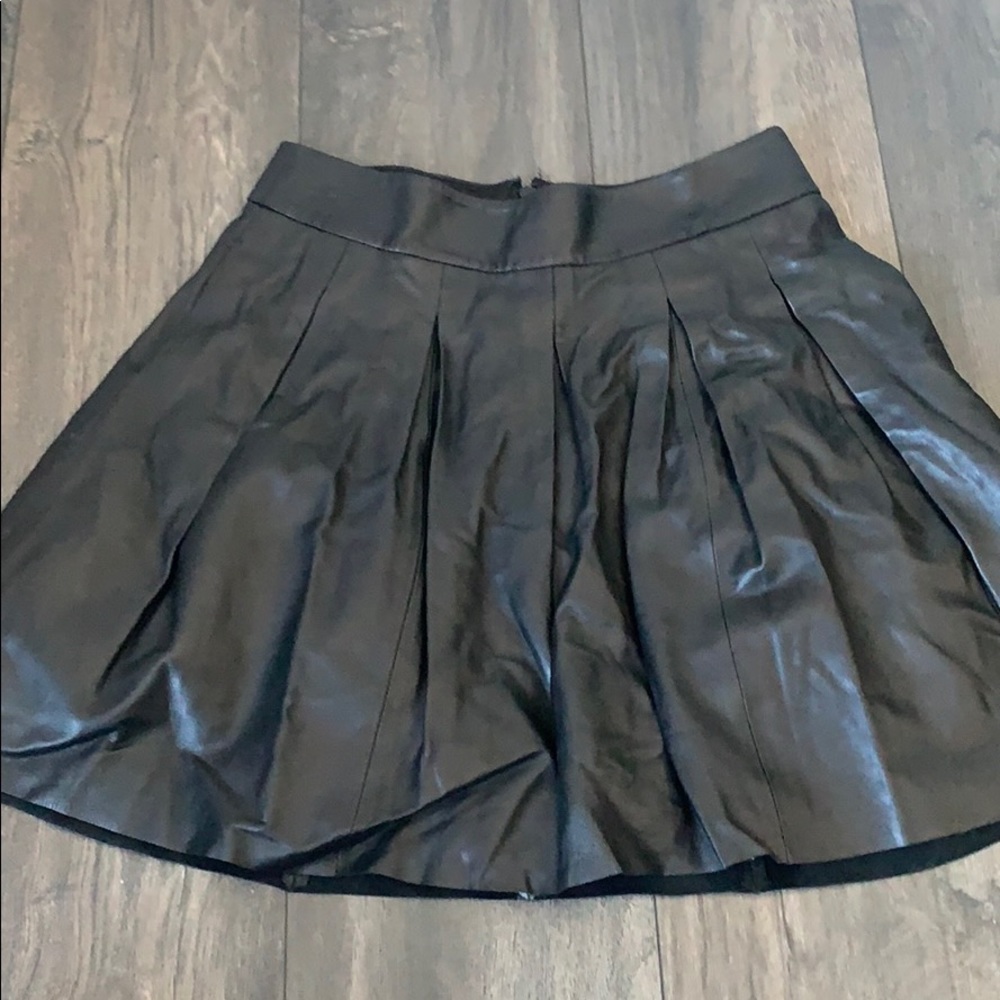 Leather Skirt